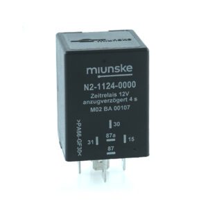 Zeitrelais 12V, 4s, anzugverzögert, potentialfrei