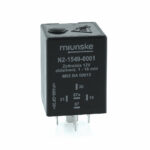 Switch-off Delayed Timer Relay 12V, NC 10A/NO 15A, 1…15min adjustable, no dry contact, retriggerable