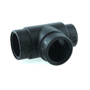 T-Verteiler NW 22-22-17, schwarz