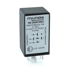 CAN I/O-Module 1G8, 9-36V, 2 x Input, 2 x Output (low-side)