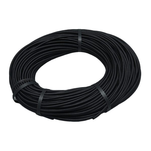 Wellrohr NW 4,5 PA6, Normalprofil, geschlitzt, Aufmachung 100m-Ringe