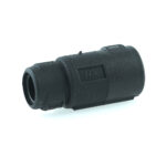 Wellrohranschluss für Millflex ABS, gerade, NW 7,5, 2-polig CI08-MF2