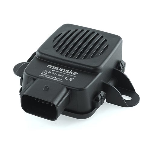 CAN-Multi-Sound-Modul 12/24V, 95dB, IP67, mit Laschen, konfigurierbar mit miunske-toolchain