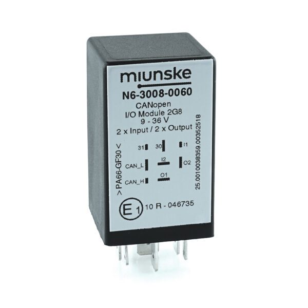 CANopen I/O-Module 2G8, 9-36V, 2 x Input, 2 x Output