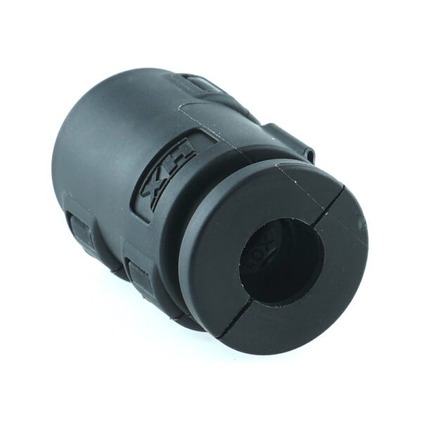 Wellrohranschluss für AMP Junior oder Mini Timer Stecker, gerade, NW10, 1-polig