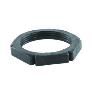 conduit lock nut PG29, black