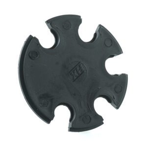 Circular breakout fitting 5x NW 7.5, black