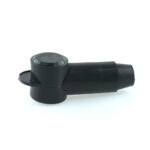 Gummipfeife, Leitungsdurchmesser 17,8mm, Kontaktdurchmesser 22mm, schwarz