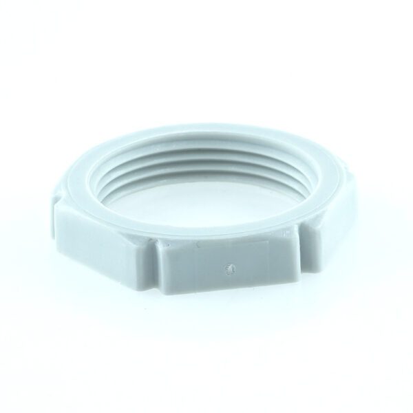 Mutter für Kabelverschraubung PG21, grau