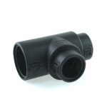 Hinged Conduit Joiner T-shape, NW 23-17-17, black