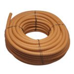 Wellrohr NW23, CO-Polyester, Normalprofil, orange, Aufmachung 50m-Ring