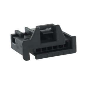 Buchsengehäuse MQS, 6-polig, schwarz