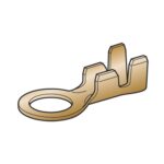 Ringkabelschuh, Crimpkontakt, M4, 1-2,5mm²