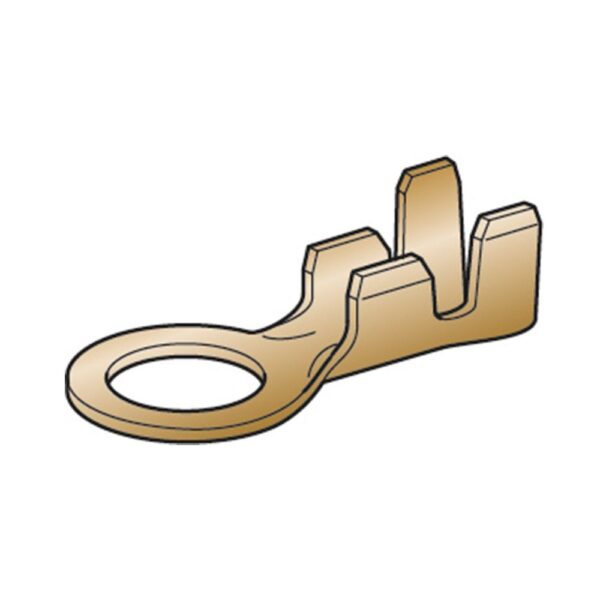 Ringkabelschuh, Crimpkontakt, M4, 1-2,5mm²