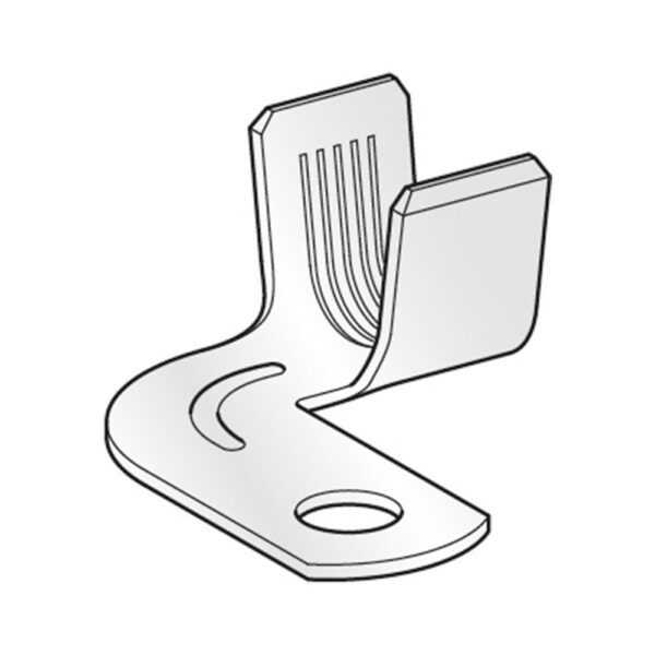 Ringkabelschuh, Crimpkontakt, M6, 25-42mm², gewinkelt 90°