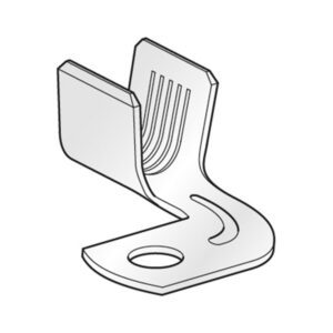 Ringkabelschuh, Crimpkontakt, M8, 50-70mm², gewinkelt 90°