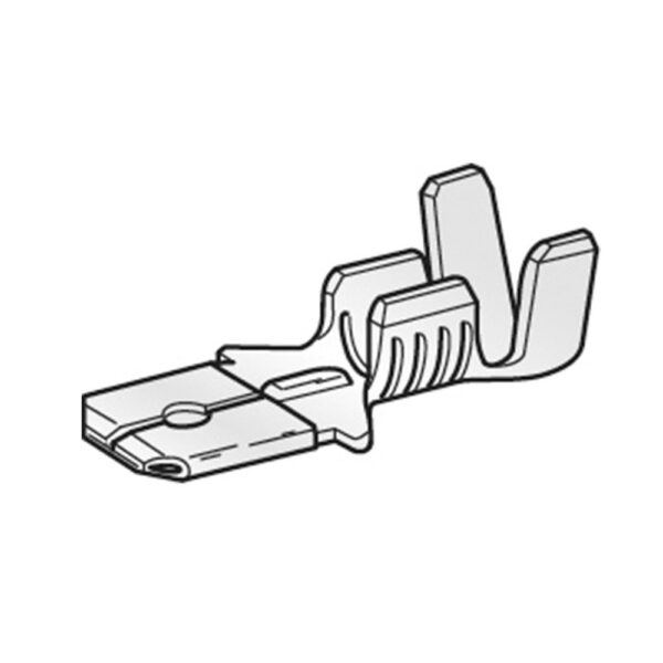 Flachstecker FASTON, 0,5-1mm²