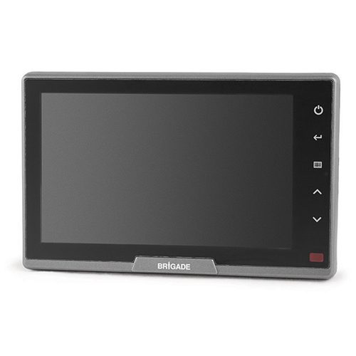 7" Digital LCD Monitor ELITE, 12/24V, 2 Camera-Inputs, IP69K