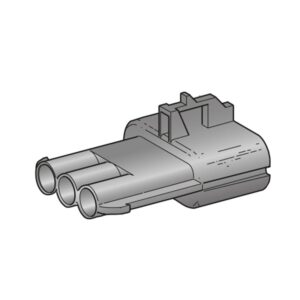 Seal 2,8mm, male holder, 3way