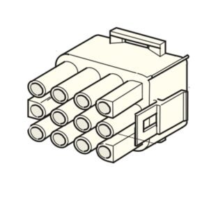 MATE-N-LOK Connector, 12way