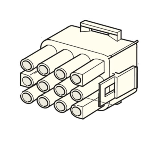 MATE-N-LOK Connector, 12way