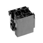 Power-Relais-Sockel, 2x 9,5mm + 2x 6,3mm