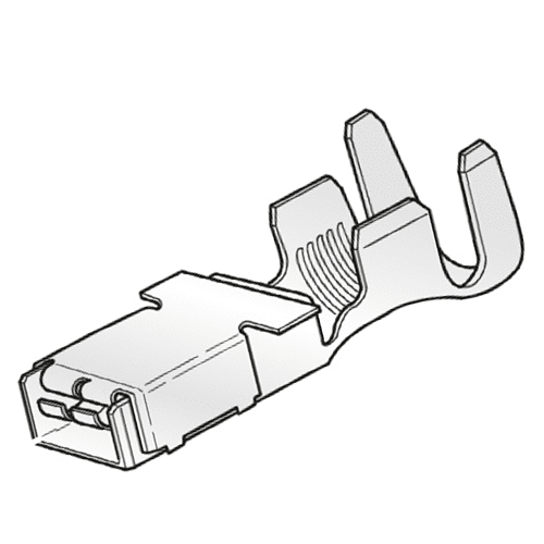 Leistungsflachsteckhülse MAXI800, 1,5-2,5mm²