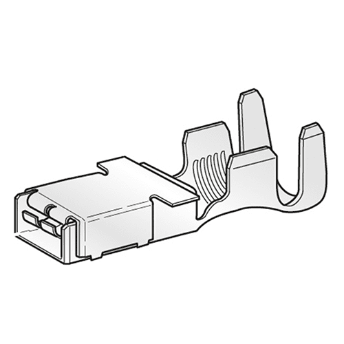 Leistungsflachsteckhülse MAXI800, 8-10mm²