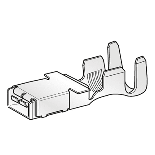 Leistungsflachsteckhülse MAXI800, 16mm², Spule