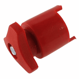 Batterieklemme ''+'', Kunststoffkappe rot, Bolzen M8