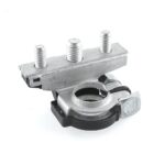 Batterieklemme „-„, Ø 17mm, Anschlussbolzen M6-M6-M8