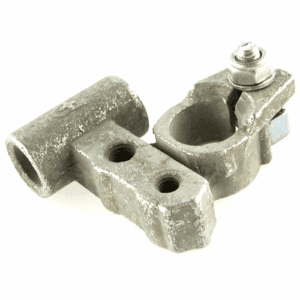 Batterieklemme "+", Messingguss verzinnt, 70mm², Gewindeanschluss M6+M8