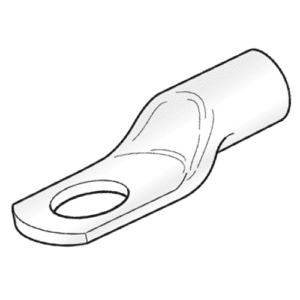 Rohrringkabelschuh, M8, 16mm²