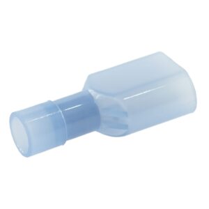 Flachsteckhülse 6,3mm, vollisoliert, blau, 1-2,5mm²
