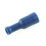 Rundsteckhülse Ø 4,85mm, vollisoliert, blau, 1-2,5mm²