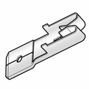 Sicherungshalter-Kontakt UNI F630,mit Flachsteckanschluss