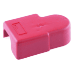 Batterieklemmabdeckung „+“, rot