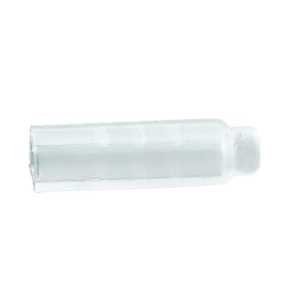 Isoliertülle für Flachsteckhülse 2,8mm, natur