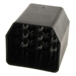 Flachsteckhülsengehäuse, male holder 6,3mm, 11-polig