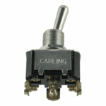 on-off-on Kippschalter, 10A/250V, 15A/125V, einpolig, abgedichtet