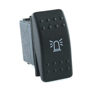 on-off Schalter, 24V/15A, Contura II, ohne Lampe/LED, Symbol "Rundumkennleuchte"
