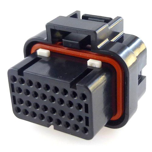 4-poliger Stecker ECU/Pass-Throgh für ISOBUS Steckdose (IBBC-Breakaway Connector) traktorseitig