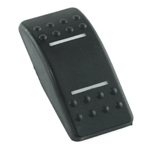 Wippe Contura II, schwarz, 2x schmale Linse weiß, ohne Symbol