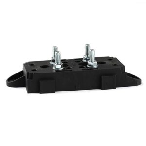 Universal-Sicherungshalter für MidiVal 30mm, 2-fach, anreihbar, mit Befestigungslaschen