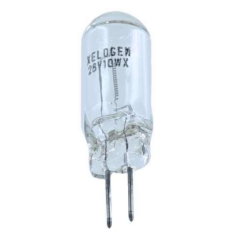 Xenon Long life pin base lamp 2606, 28V, 10W