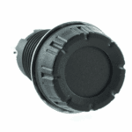 Kontrollleuchte 12V/24V, orange, Ø17mm, Steckanschluss
