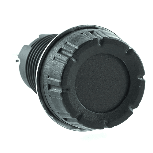 Kontrollleuchte 12V/24V, orange, Ø17mm, Steckanschluss