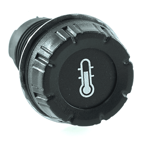 Kontrollleuchte 12V/24V, rot, Ø17mm