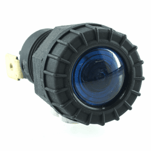 Kontrollleuchte 12V/24V, blau, Ø17mm