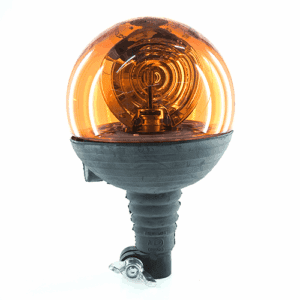 Rotating Beacon Lights MICROBOULE, flexible tube mounting, with bulb H1 21W